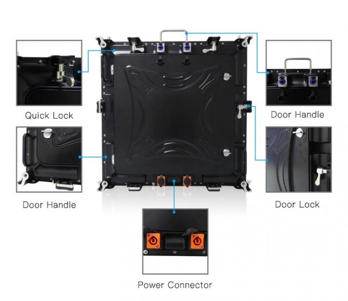 P4 Outdoor-LED-Anzeige HD-Bildschirm für Show / Event / Bühne