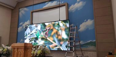 HD P2.6 Indoor Rental LED Display 1515 Pure Black SMD LED Type High Gray Scale